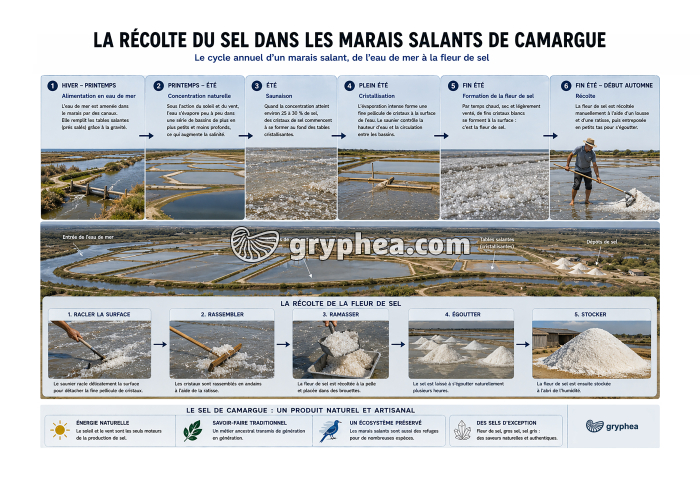 La récolte du sel en Camargue - gryphea.org